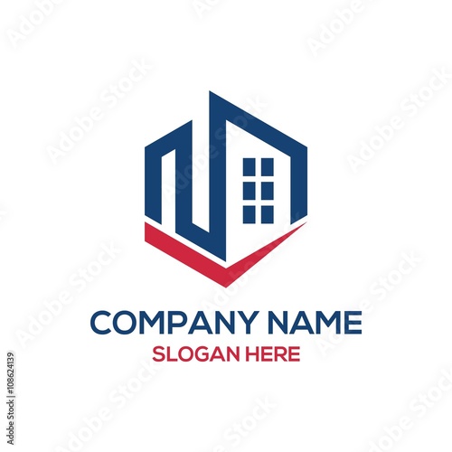 Home & Real Estate Logo Vector