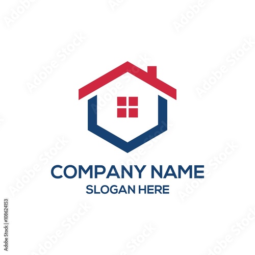 Home & Real Estate Logo Vector