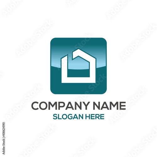 Home & Real Estate Logo Vector