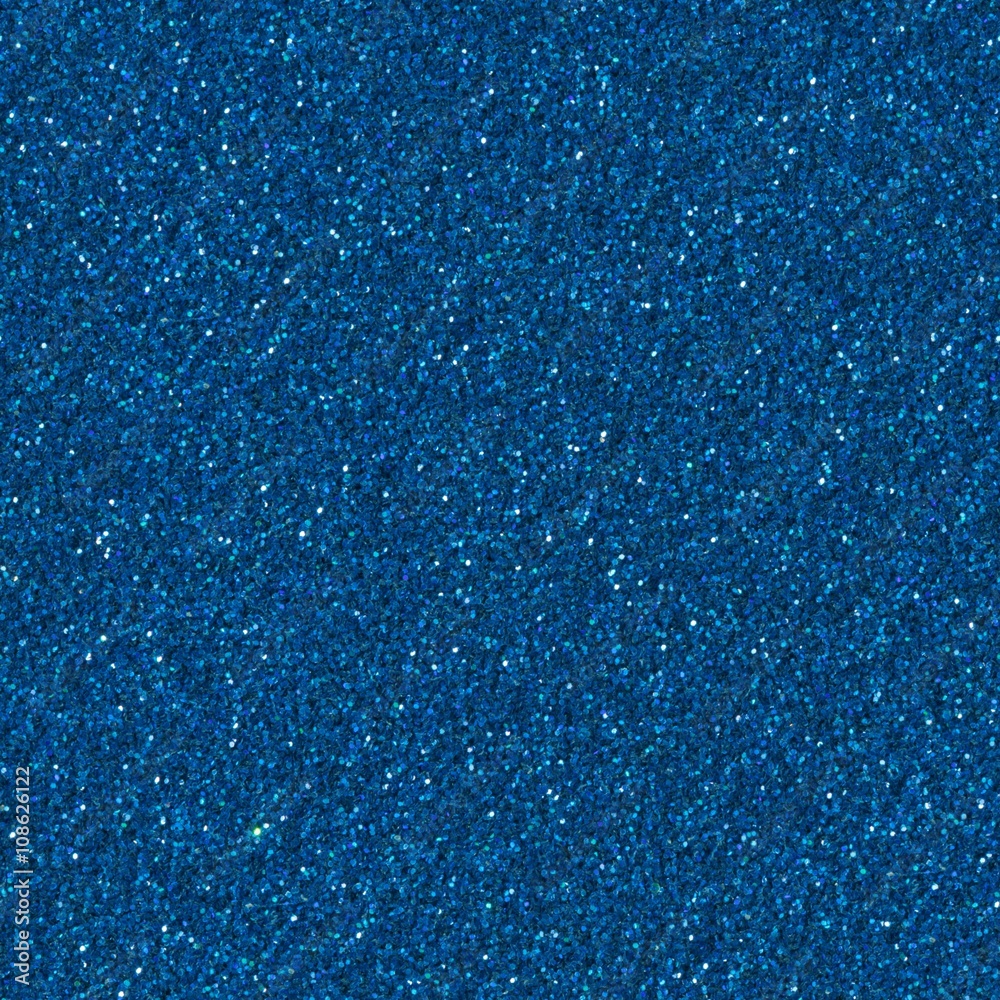 Blue glitter for texture or background. Seamless square texture. Blue glitter for texture or background. Seamless square texture.