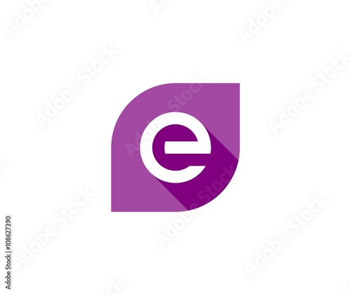 Letter E logo