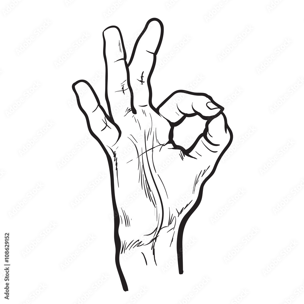 Hand showing OK. Painted hand. All perfectly. Everything is fine. Good. Fingers do the ring. OK symbol. Isolated hand. One hand. Painted illustration of hands. Symbol everything is fine. Hand showing OK. Painted hand. All perfectly. Everything is fine. Good. Fingers do the ring. OK symbol. Isolated hand. One hand. Painted illustration of hands. Symbol everything is fine.