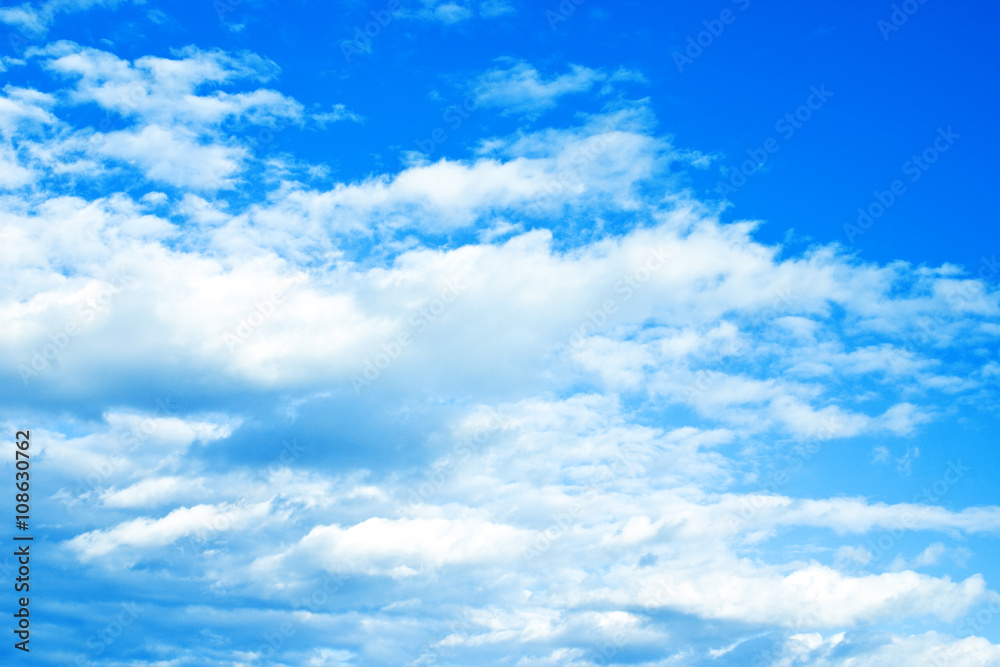 Blue sky background with clouds Blue sky background with clouds