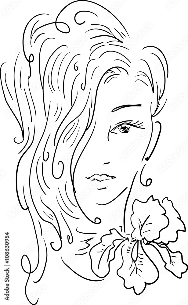 Stylish beautiful model for fashion design Stylish beautiful model for fashion design