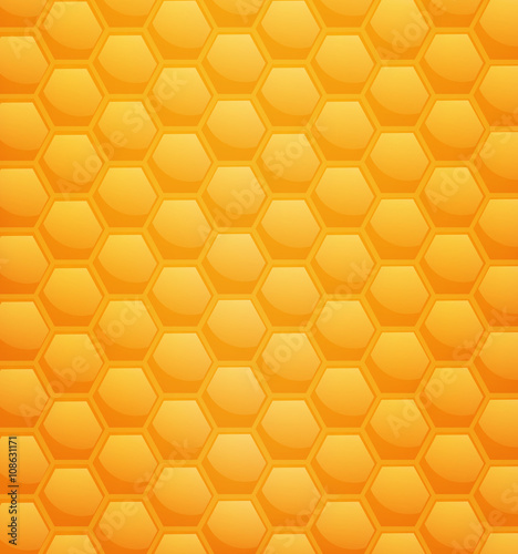 vector background with honeycombs