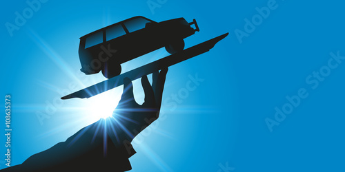 Plateau service - Voiture 4x4
