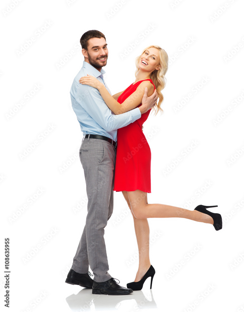 happy couple hugging happy couple hugging