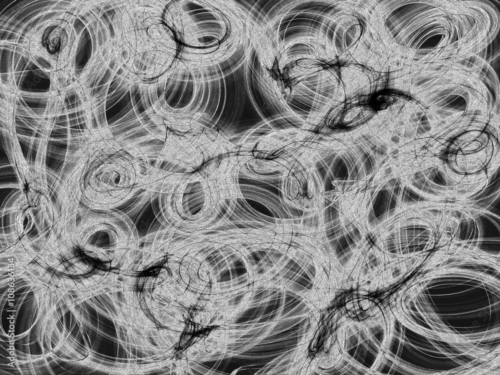 Obraz premium Abstract black and white background