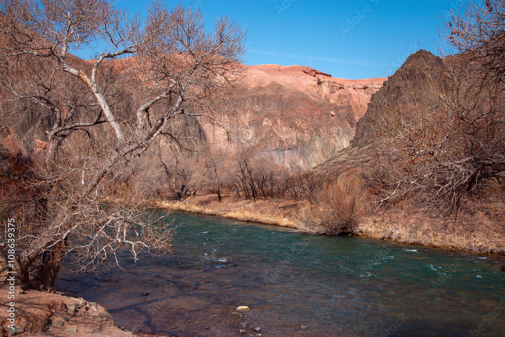 Charyn canyon in Almaty region of Kazakhstan Charyn canyon in Almaty region of Kazakhstan