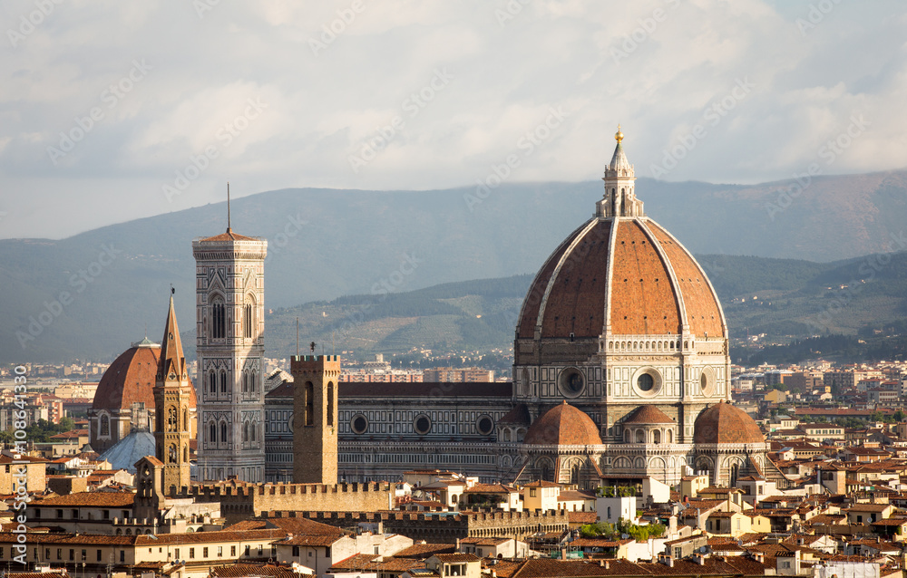 Cathedral of Florence, Italy in Morning Light