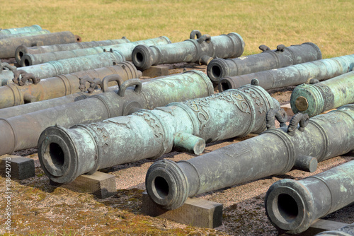 Old cannons, St.Petersburg.