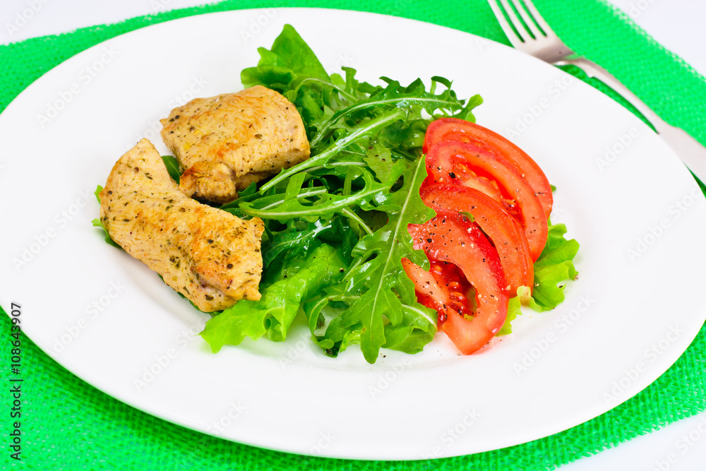 Breaded Chicken Fillet with Herbs Breaded Chicken Fillet with Herbs