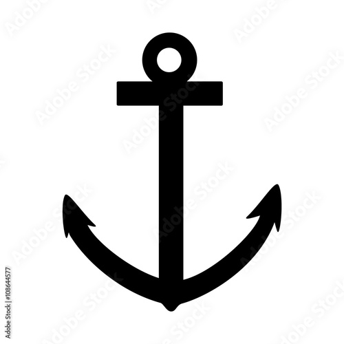 Anchor vector icon