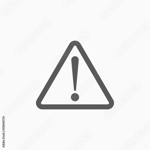 danger warning icon