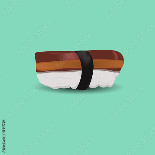 Anago sushi the Japanese food