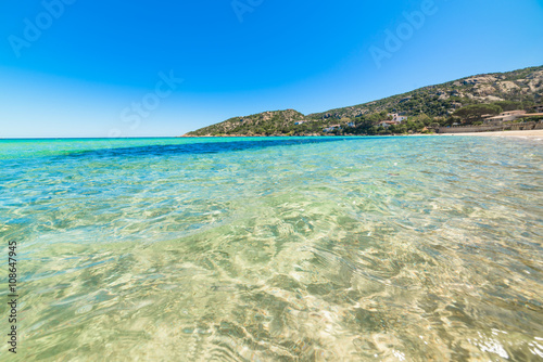 Cala Battistoni on a clear day, Sardinia