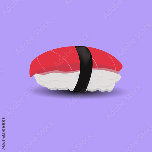 maguro sushi the Japanese food