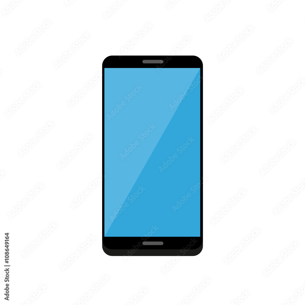 Smartphone icon vector mockup Smartphone icon vector mockup