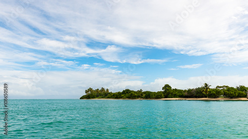 No Man's Land Tobago panoramic view tropical seascape beach bay Caribbean © Altin Osmanaj