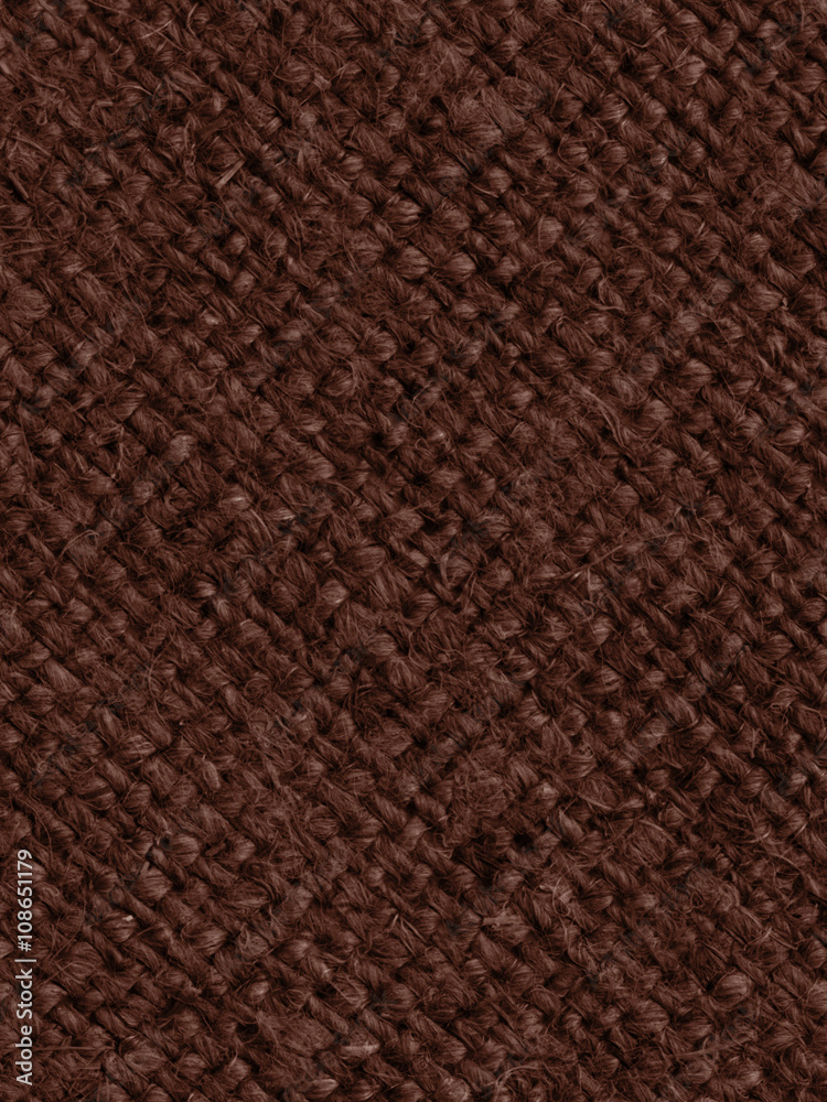 Fototapeta premium Textile pattern, fabric products, umber canvas, flax material, old-fashioned background
