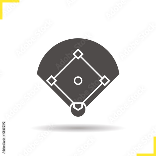 Baseball field icon