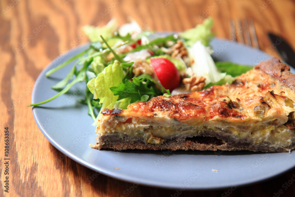 quiche (food from france)