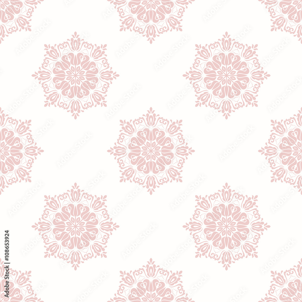 Seamless vector ornament. Modern geometric pattern with repeating elements Seamless vector ornament. Modern geometric pattern with repeating elements