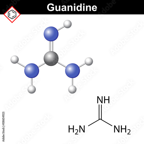 Guanidine molecule
