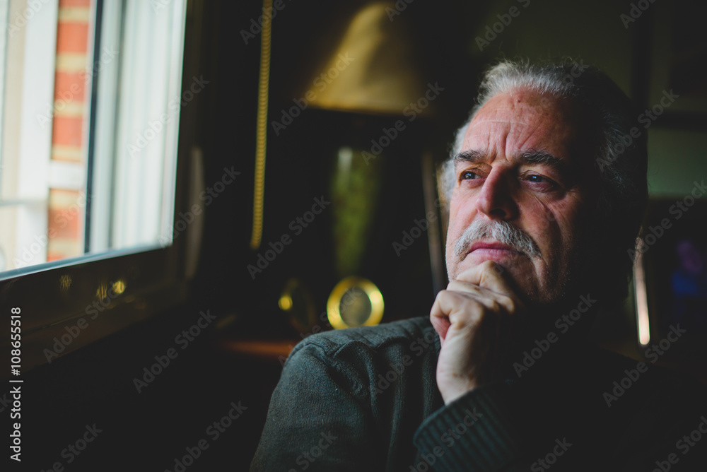 Portrait of an older man Portrait of an older man
