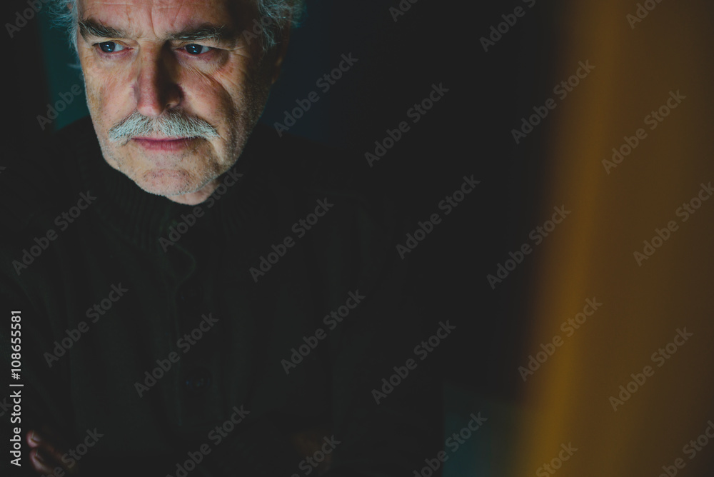 Portrait of an older man