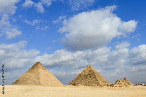 Giza Pyramids - Cairo, Egypt