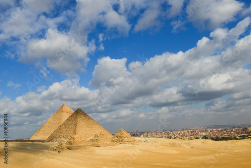 Giza Pyramids - Cairo  Egypt