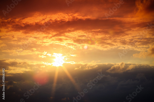 Caribbean sunset