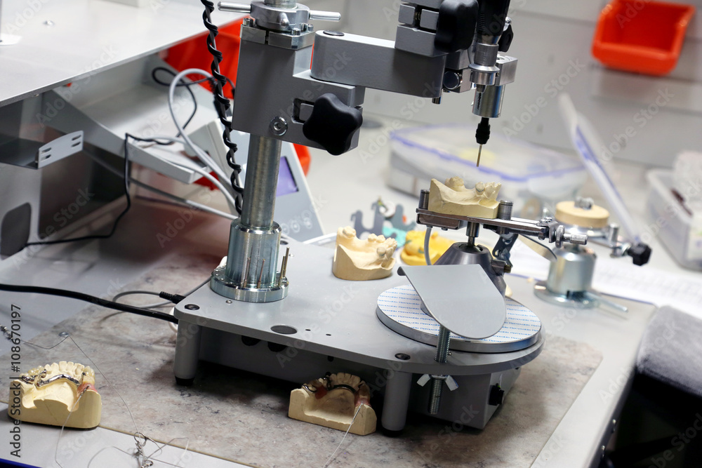 Equipment for the manufacture of dental prostheses
