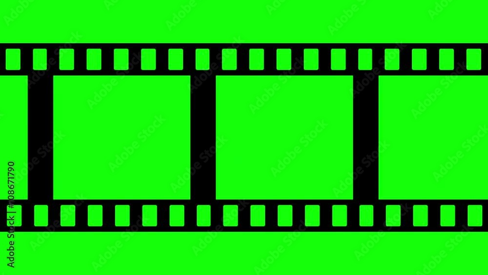 Film Strip Moveing on Green Background. Seamless Loopable Video Footage on green screen. Abstract Film Strip design template. Film Strip Seamless Pattern with chroma key Film Strip Moveing on Green Background. Seamless Loopable Video Footage on green screen. Abstract Film Strip design template. Film Strip Seamless Pattern with chroma key