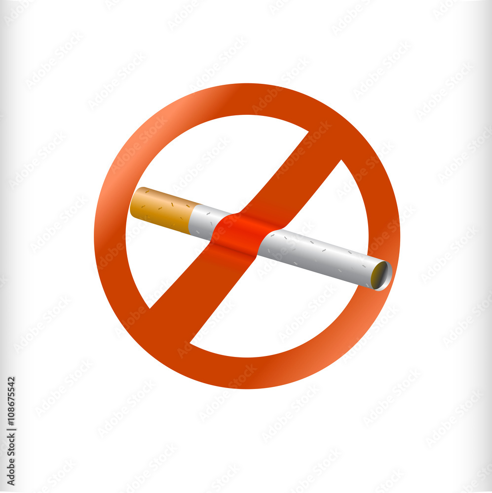 Vector of No drugs sign Vector of No drugs sign