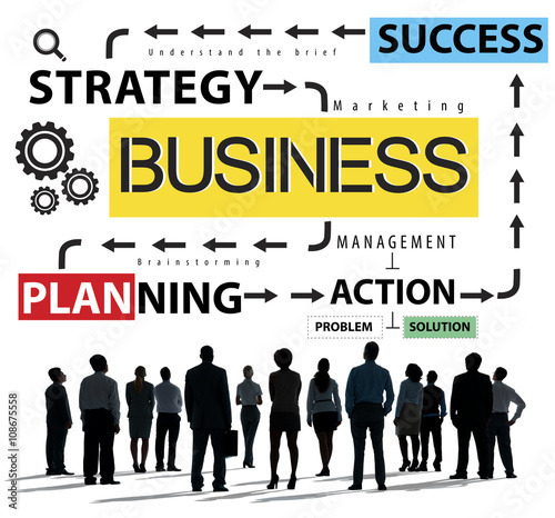 Business Planning Strategy Success Action Concept photo