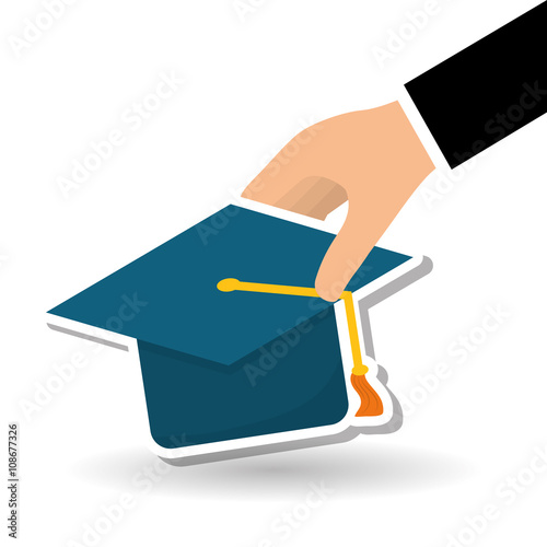 Flat illustration of Back to School design 