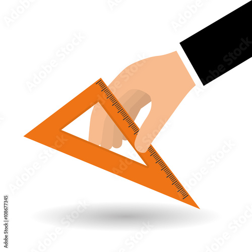 Flat illustration of Back to School design 