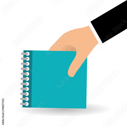 Flat illustration of Back to School design 