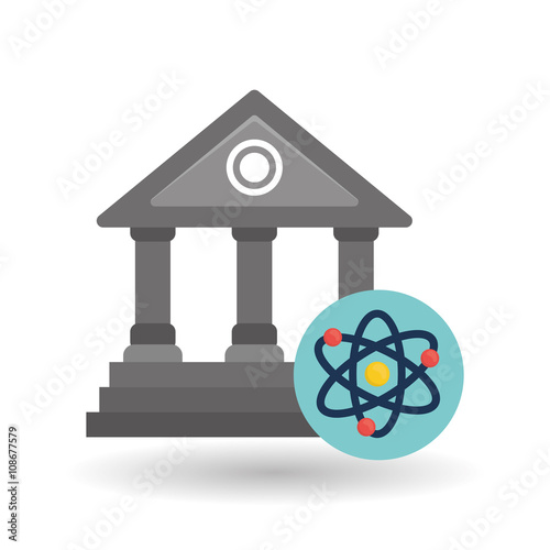 Flat illustration of Back to School design 