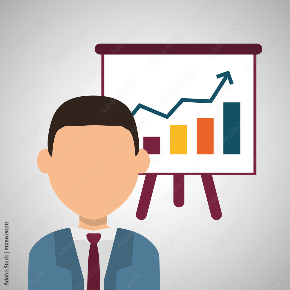 Flat illustration about achievement design Flat illustration about achievement design
