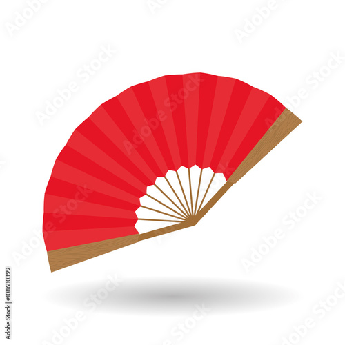 Flat illustration of japan design 