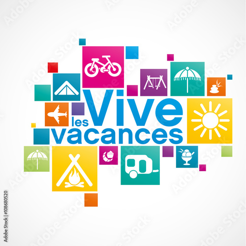 affiche vacances