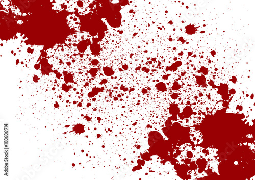 Vector splatter red color background. illustration vector design