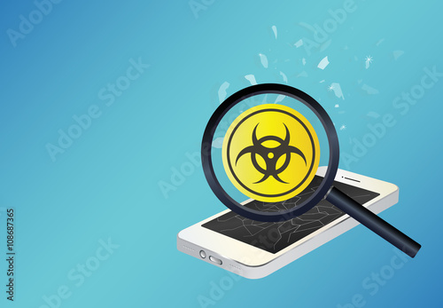 smartphone device infected virus 