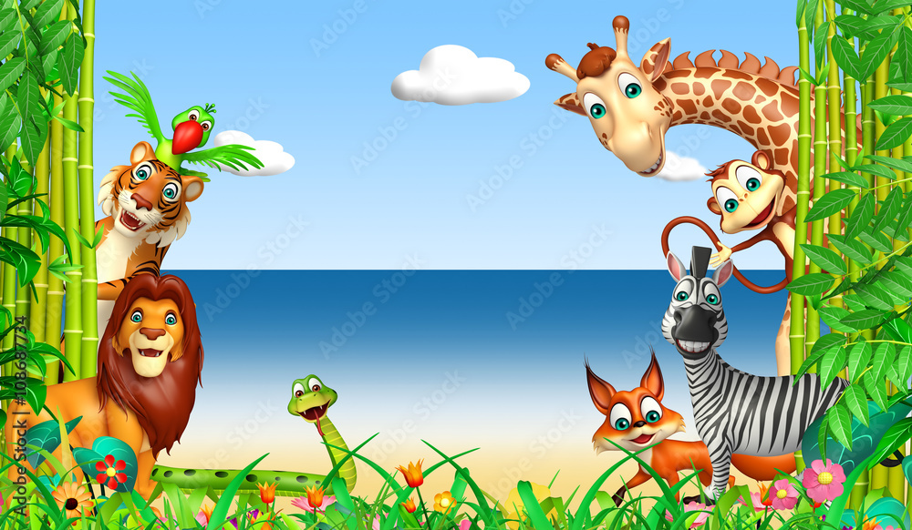 Obraz premium wild animal