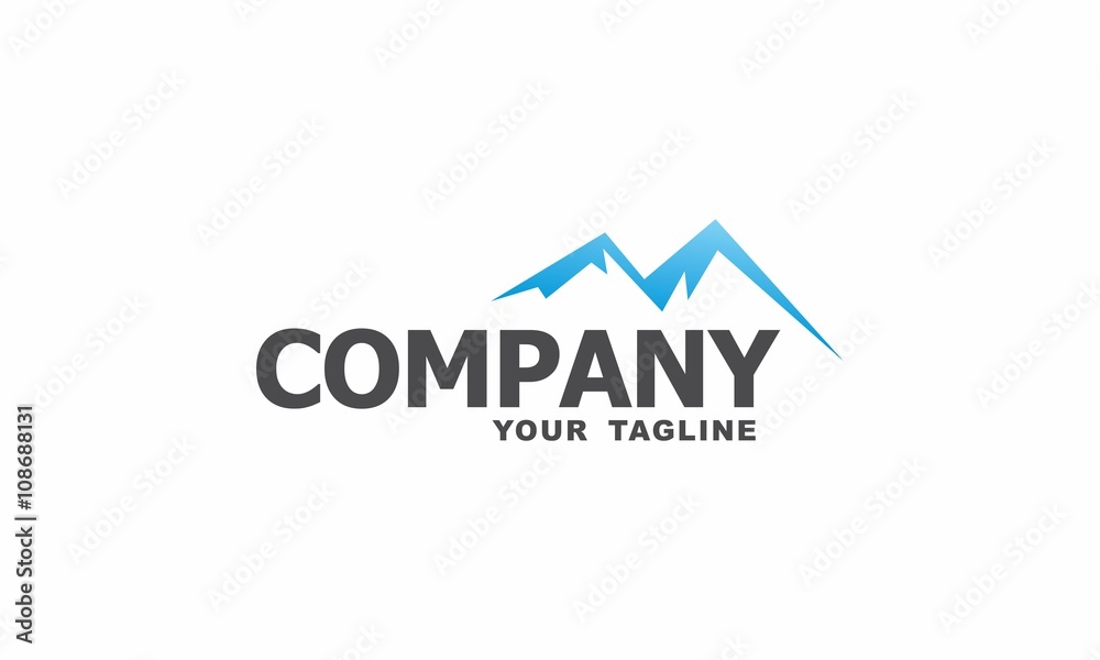 Mountains Logo by OriQ Mountains Logo by OriQ