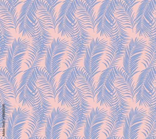 Fototapeta Naklejka Na Ścianę i Meble -  palm pattern vertical