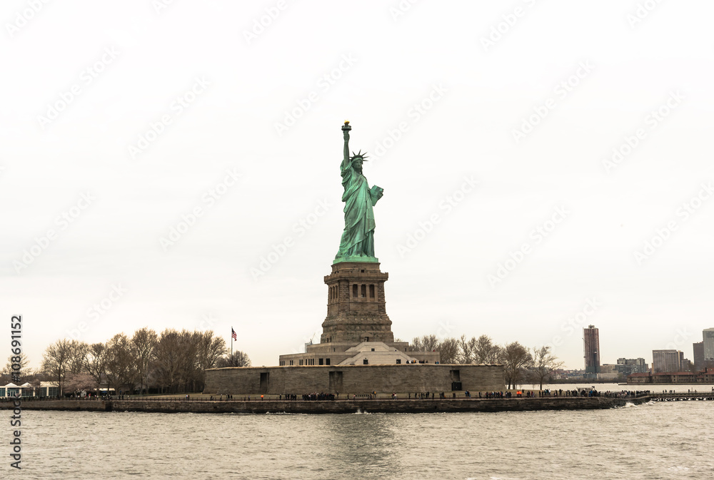 The Statue of Liberty in New York City